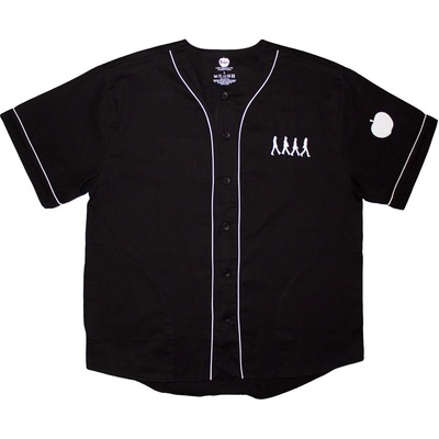 The Beatles Apple Logo / Walking (Back Print) Black XL Риза (<![CDATA[BEATJRSY676MB04]]>)