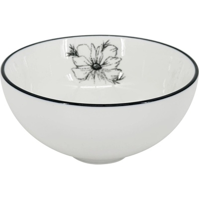 by inspire Miska Alba Dash Bloom černá kytka 15 cm