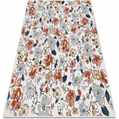 Nej-koberce Botanic 65239 Květiny ecru