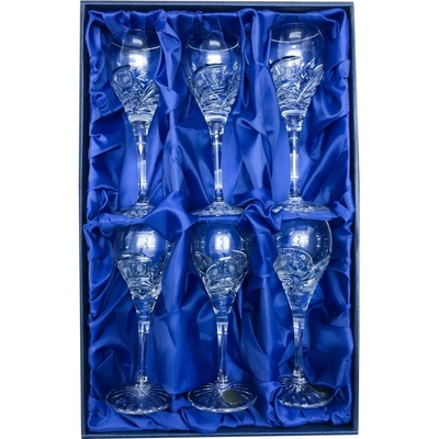 ONTE CRYSTAL Broušené sklenice na likér Kometa Počet sklenic 6 sklenic v dárkové sadě 90 ml