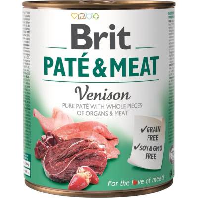 Brit Paté & Meat Venison 6 x 800 g