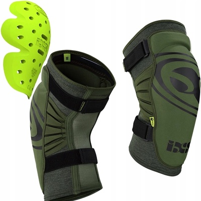 IXS Carve EVO+ knee zelené