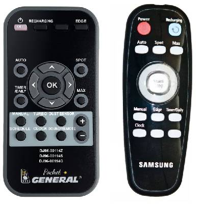 General SAMSUNG SR8845, SR8850, SR8855, SR8857, SR8858, SR8F50, SR8F51 - dálkový ovladač duplikát