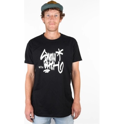 Snowbitch triko Snow Bitch Tag 1 tee Black