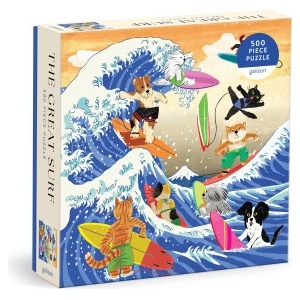 Galison Great Surf 500 Piece Puzzle | Galison