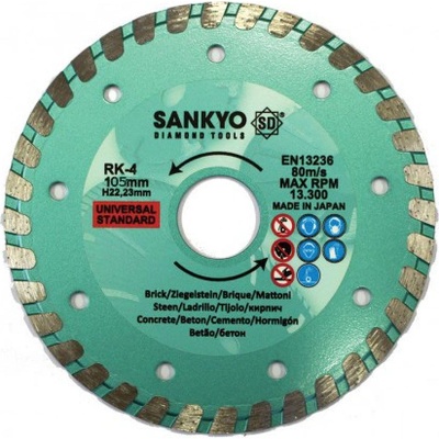 Sankyo diamantový kotúč 105 mm RK-4
