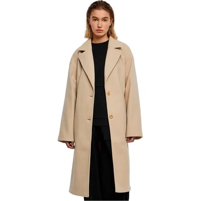 Urban classics Палто Urban classics Oversized Long coat - Beige (Wet Sand)