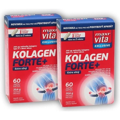 Maxivita Kolagen Forte+ 2 x 60 kapsúl