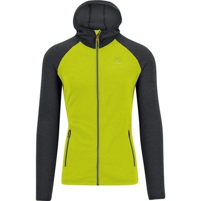 Karpos AMBRIZZOLA Full-Zip mikina s kapucňou primrose/vulcan