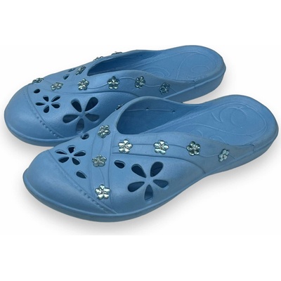 Dámske šľapky modre