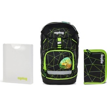 Ergobag prime Fluo race – batoh + peračník + dosky