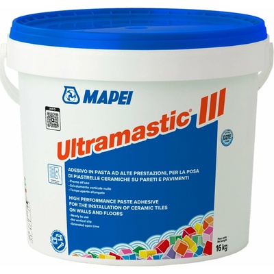MAPEI Ultramastic 3 disperzné lepidlo na obklady a dlažbu 16 kg