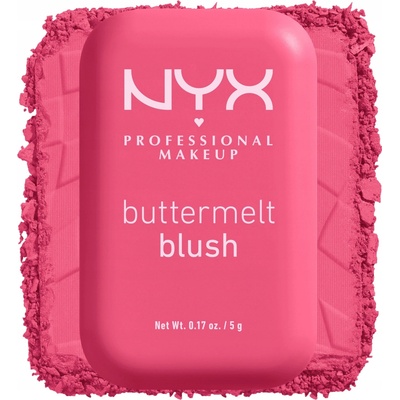 NYX Professional Makeup Tvářenka Buttermelt Blush 06 for the butta 5 g