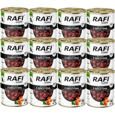 Dolina Noteci Rafi Classic s divokou zvěřinou 12 x 800 g