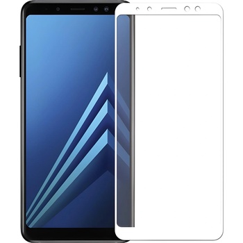 Izmael Темперирано защитно стъкло 9H за Samsung Galaxy A5 2018 - Бял KP27002 (27002)