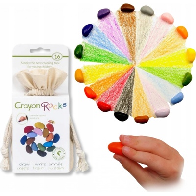 Crayon Rocks voskovky vrecko 16ks 16 farieb