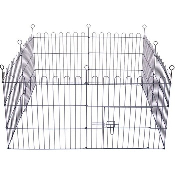 ABC-ZOO Оградка Dog Park Black Lux 8-ъгъл, M - 61 x 76 см