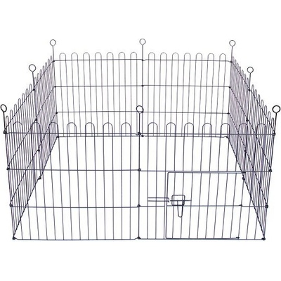 ABC-ZOO Оградка Dog Park Black Lux 8-ъгъл, M - 61 x 76 см