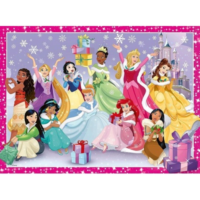 RAVENSBURGER Disney princezny O Vánocích XXL 200 dielov