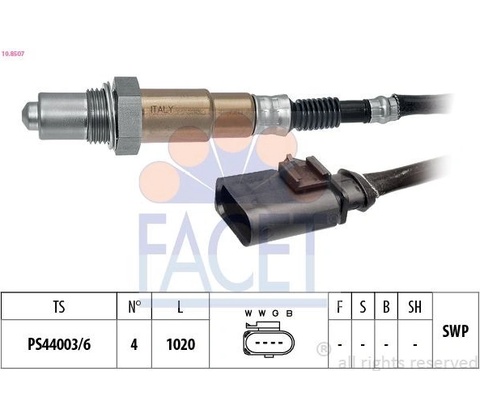 Lambda sonda FACET 10.8507