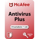 McAfee AntiVirus Plus 10 lic. 12 mes.
