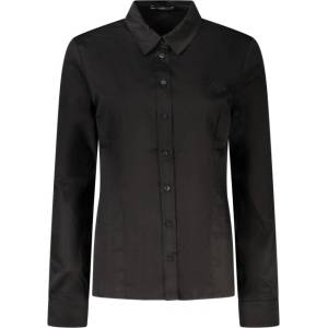 Guess jeans Дамска риза с дълги ръкави guess jeans, Размер m, Цвят Черен (w2yh41waf10_nejblk)