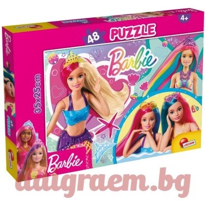 Lisciani Пъзел LISCIANI 99443 - 48 части - Барби, Barbie (LI99443)