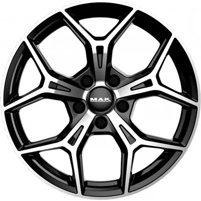 MAK EPICA 8X19 5X108 ET45 black polished