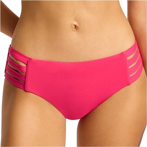 Seafolly Дамско бикини долнище Seafolly Women's Collective Multi Strap Hipster Pant Bikini bottom - Raspberry - размер 34 (EU) (150-2115-1012)