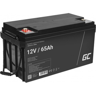 Green Cell AGM28 индустриална акумулаторна батерия Запечатана оловна киселина (VRLA) 65000 mAh 12 V (AGM28)