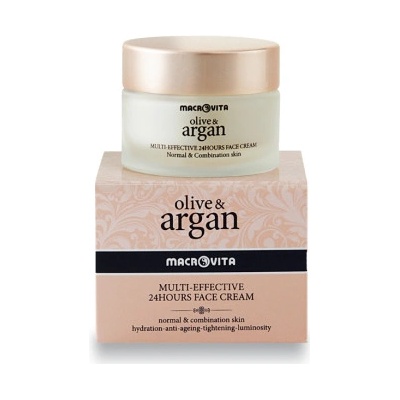 Macrovita Multi-Effective 24 hours Face Cream For Normal & Combination skin Multifunkčný 24 hodinový krém na tvár pre normálnu a zmiešanú pokožku 50 ml