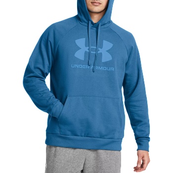 Under Armour Суитшърт с качулка Under Armour Rival Fleece Logo Hoodie 1379758-406 Размер XL