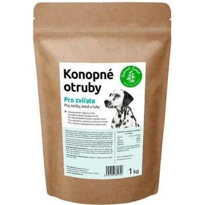 Zelená země Konopné otruby 1 kg
