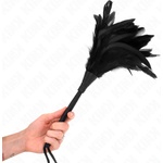 Kink Rose Shape Silicone Tassel Whip 45cm