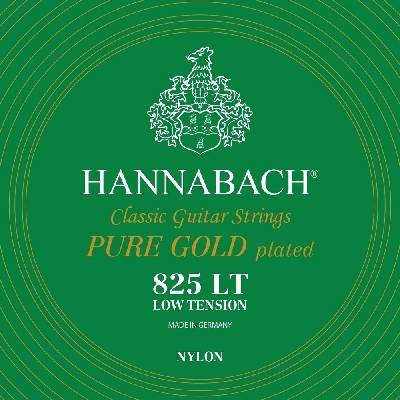 Hannabach série 825 Light Tension Speciální pozlacení Sada GEW652647