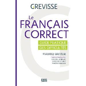 Le français correct | Grevisse, Le Bellec, Saez, Taillade (2024)