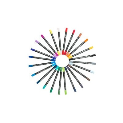 Marabu Двувърхи маркери Graphix Octopy 24 цвята