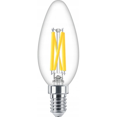 Philips LED žiarovka B40 CL E14 8W 60W teplá biela 2700K stmievateľná, sviečka