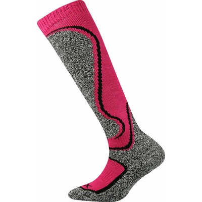 Voxx merino Carving podkolienky magenta