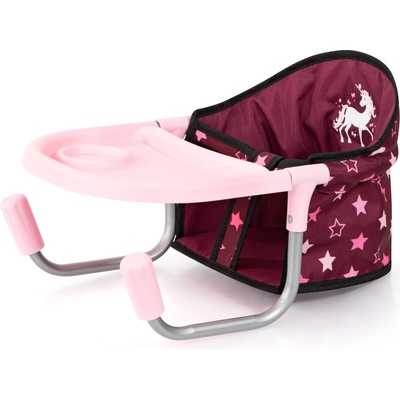 Bayer Design Jedálenská stolička na stôl Dolls Table Seat vínová