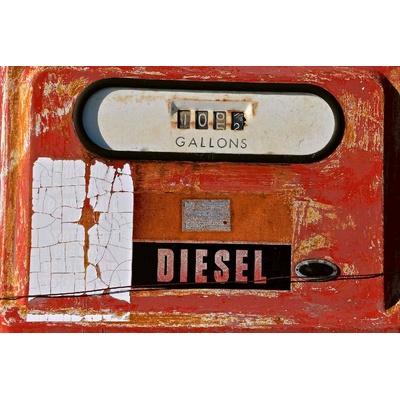 DIMEX ART Флизелинов фототапет стара дизелова помпа 375 x 250 см