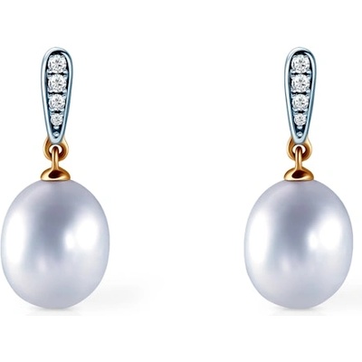 SAVICKI Обеци Savicki: злато, перла, диаманти