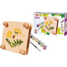 Eichhorn Drevený lis na kvety Herbal Outdoor Leaf Press poskladaj a vymaľuj spolu s farbami od 6 rokov