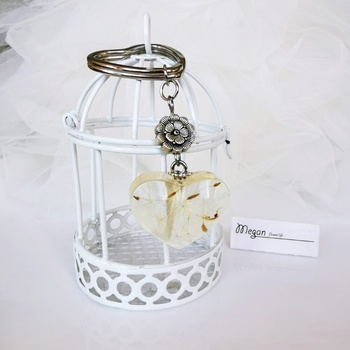 Meganflo Ключодържател - глухарче в сърце