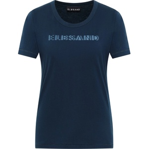 ELBSAND Дамска тениска ELBSAND Women's Lorea T-shirt - Coldwater (916-7031-0113)
