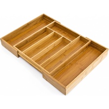 Nastaviteľný bambusový príborník do zásuvky RelaxDays RD10014262, 48 cm