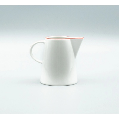 Thun TOM červená linka Porcelánová Mlékovka 240 ml