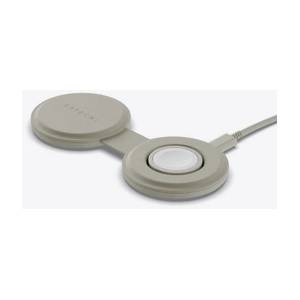 Satechi OntheGo 2-in-1 Wireless Charger - Sand (ST-QTG21W) - iStore