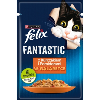 Felix Fantastic Kuře s rajčaty v želé 85 g