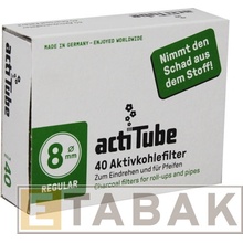 ActiTube filtry s aktivním uhlím 8 mm 40 ks